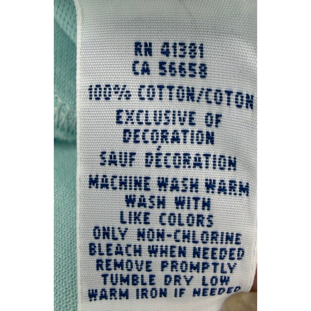 Ralph Lauren Polo Shirt Mens Large Tall Mint Green New Knit Oxford Short Sleeve - Picture 8 of 12